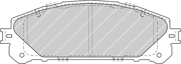 Kit de plaquettes de frein, frein à disque PREMIER
