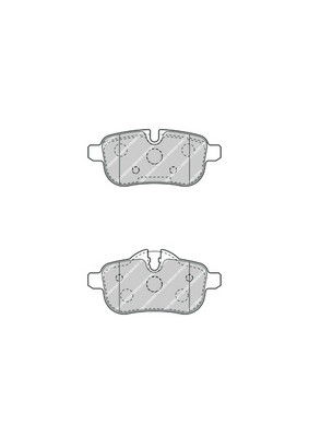 Kit de plaquettes de frein, frein à disque PREMIER