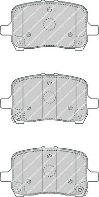 Kit de plaquettes de frein, frein à disque PREMIER