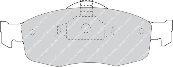 Kit de plaquettes de frein, frein à disque PREMIER