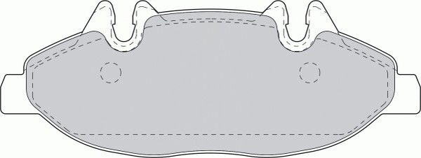 Kit de plaquettes de frein, frein à disque PREMIER