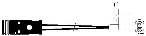 Contact d'avertissement, usure des plaquettes de frein PREMIER