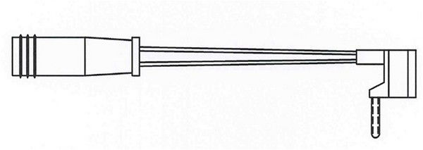 Contact d'avertissement, usure des plaquettes de frein PREMIER