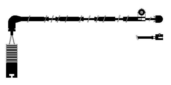 Contact d'avertissement, usure des plaquettes de frein PREMIER