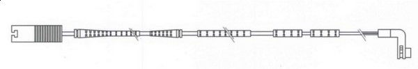 Contact d'avertissement, usure des plaquettes de frein PREMIER