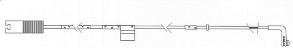 Contact d'avertissement, usure des plaquettes de frein PREMIER