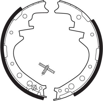 Jeu de mâchoires de frein PREMIER