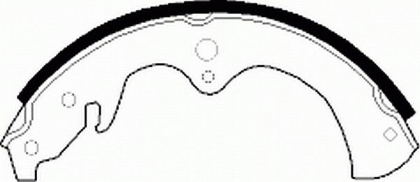 Jeu de mâchoires de frein PREMIER