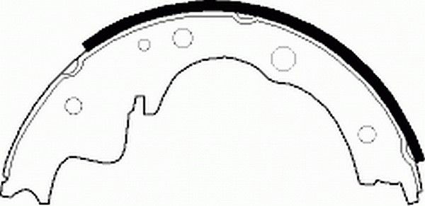 Jeu de mâchoires de frein PREMIER