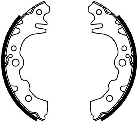 Jeu de mâchoires de frein PREMIER