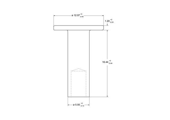 Rivet, garniture de frein à tambour Federal-Mogul