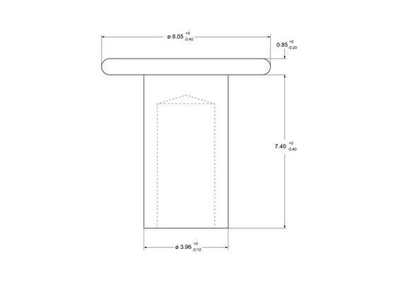 Rivet, garniture de frein à tambour Federal-Mogul