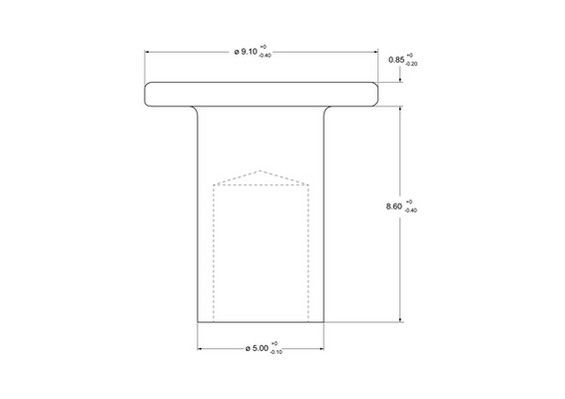 Rivet, garniture de frein à tambour Federal-Mogul