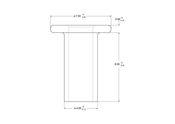 Rivet, garniture de frein à tambour Federal-Mogul