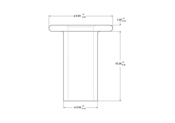 Rivet, garniture de frein à tambour Federal-Mogul