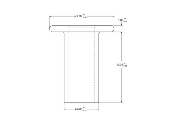 Rivet, garniture de frein à tambour Federal-Mogul