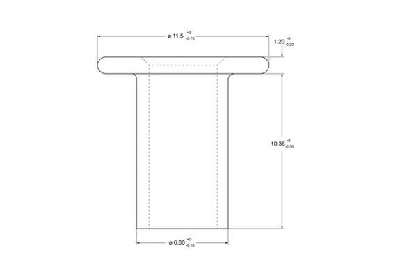 Rivet, garniture de frein à tambour Federal-Mogul