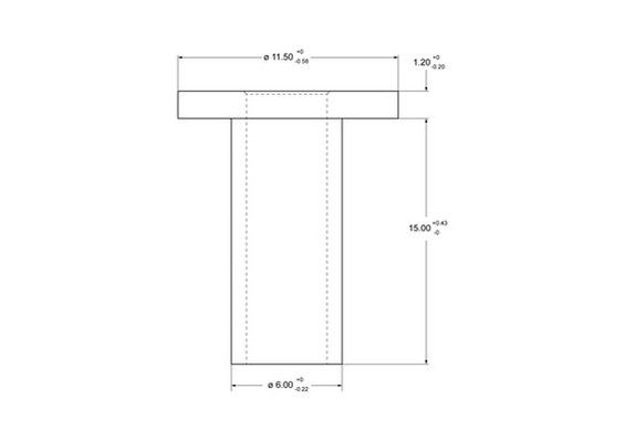 Rivet, garniture de frein à tambour Federal-Mogul