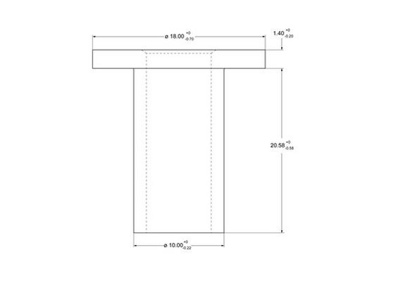 Rivet, garniture de frein à tambour Federal-Mogul