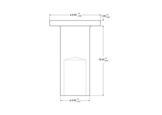 Rivet, garniture de frein à tambour Federal-Mogul