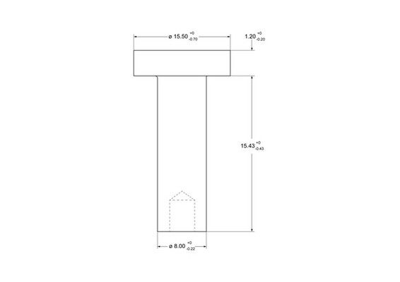 Rivet, garniture de frein à tambour Federal-Mogul