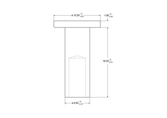 Rivet, garniture de frein à tambour Federal-Mogul