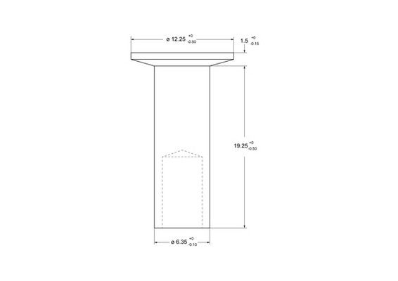 Rivet, garniture de frein à tambour Federal-Mogul