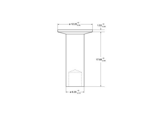 Rivet, garniture de frein à tambour Federal-Mogul