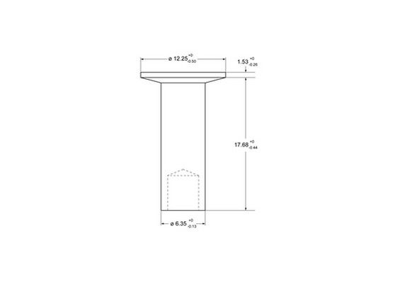 Rivet, garniture de frein à tambour Federal-Mogul