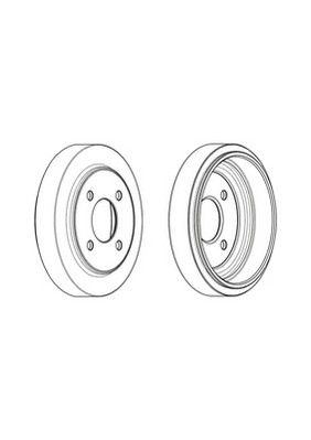 Tambour de frein PREMIER