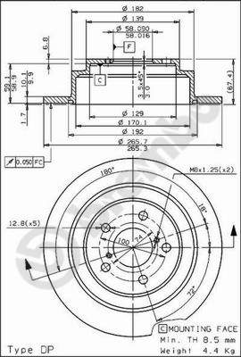 Disque de frein COATED DISC LINE