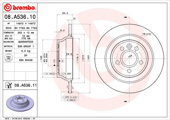 Disque de frein COATED DISC LINE