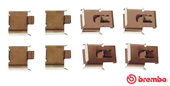 Kit d'accessoires, plaquette de frein à disque