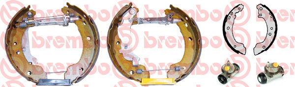 Jeu de mâchoires de frein KIT & FIT