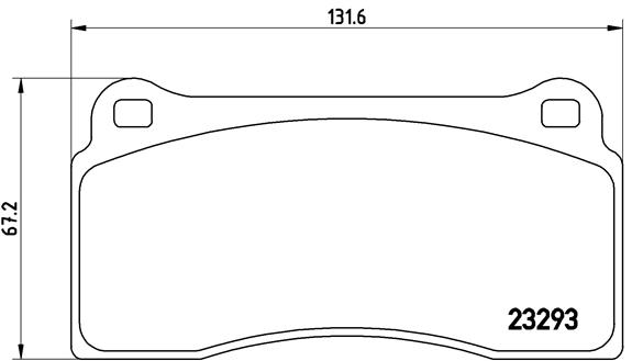 Kit de plaquettes de frein, frein à disque