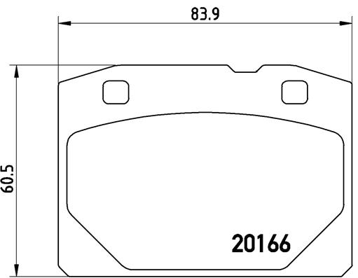 Kit de plaquettes de frein, frein à disque