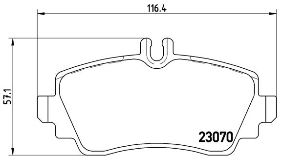 Kit de plaquettes de frein, frein à disque