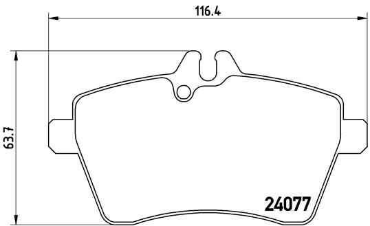 Kit de plaquettes de frein, frein à disque