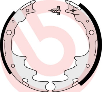 Jeu de mâchoires de frein