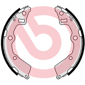 Jeu de mâchoires de frein