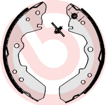 Jeu de mâchoires de frein