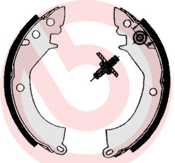 Jeu de mâchoires de frein