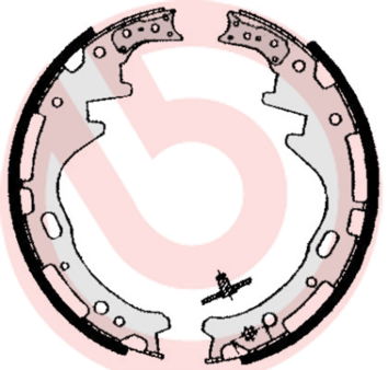 Jeu de mâchoires de frein