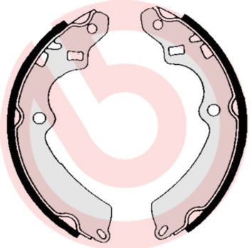 Jeu de mâchoires de frein