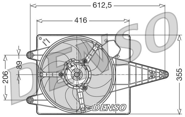 Ventilateur, refroidissement du moteur