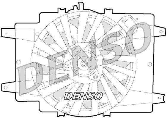 Ventilateur, refroidissement du moteur