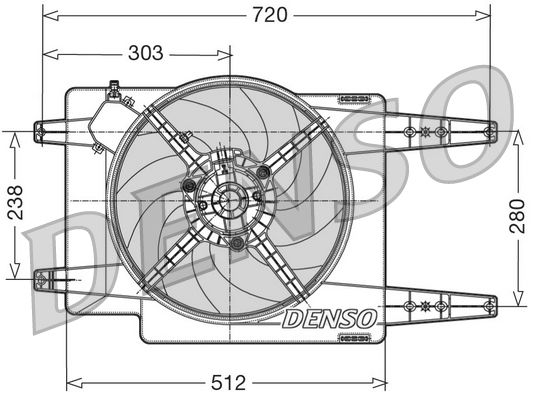 Ventilateur, refroidissement du moteur