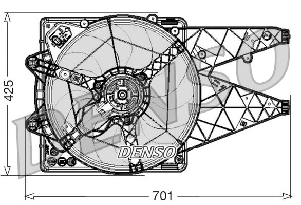 Ventilateur, refroidissement du moteur