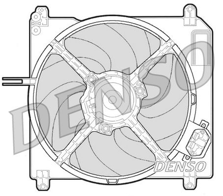 Ventilateur, refroidissement du moteur