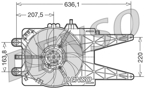 Ventilateur, refroidissement du moteur